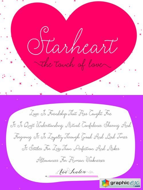 Starheart Script Font 