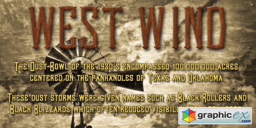 West Wind Font Family