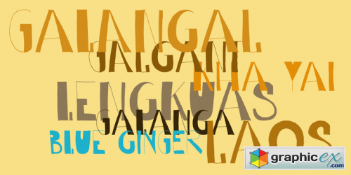Galangal Font
