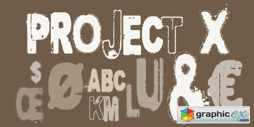 Project X Font