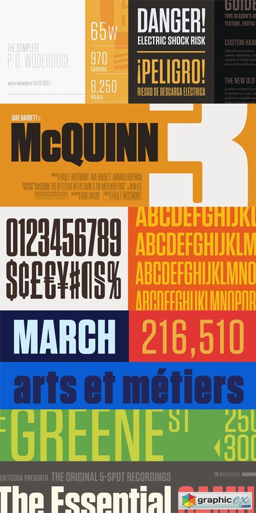 Tungsten Font Family 