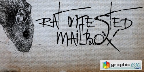 Rat Infested Mailbox Font