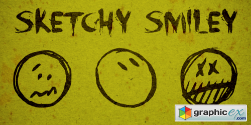 Sketchy Smiley Font