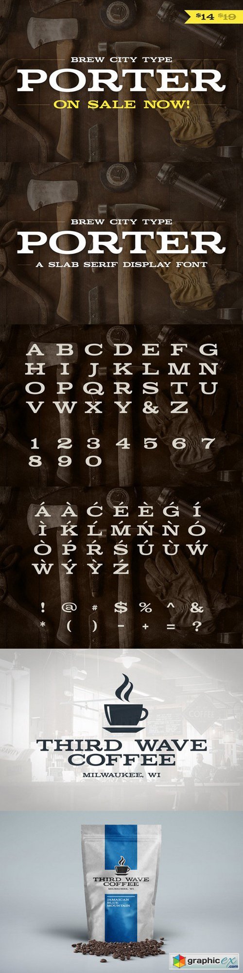 Porter A Slab Serif Display Font 