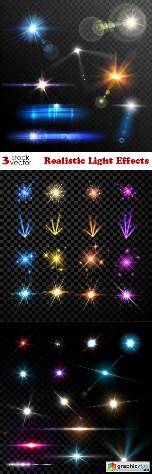 Vectors - Realistic Light Effects