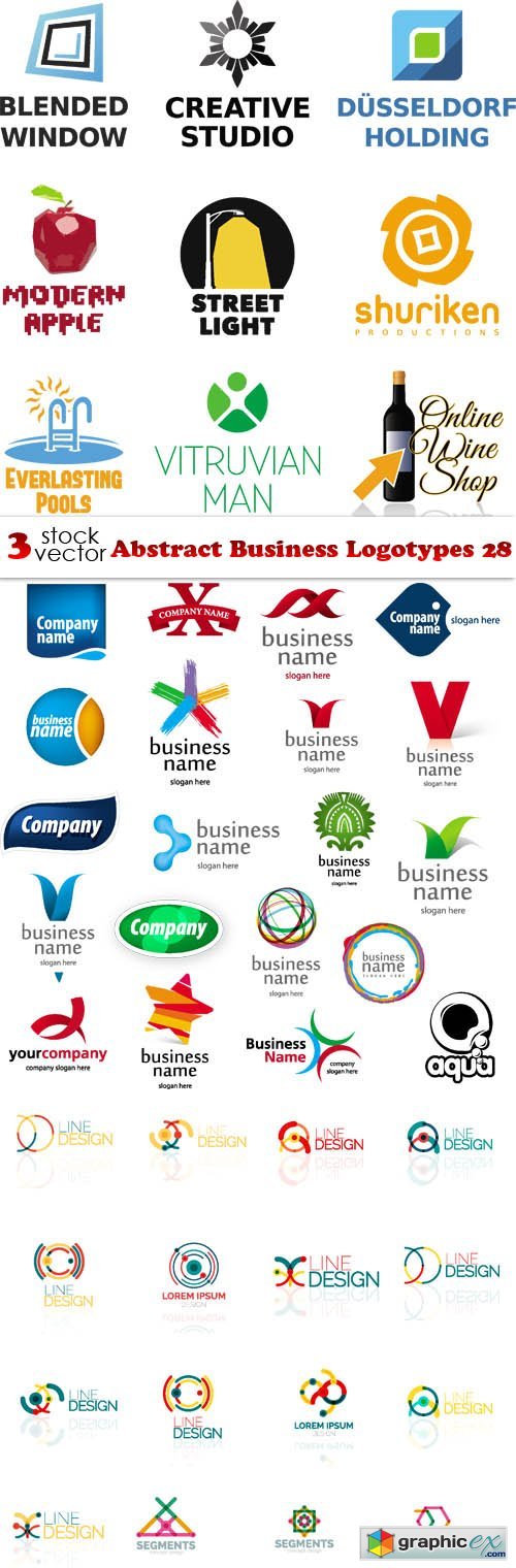 Vectors - Abstract Business Logotypes 28