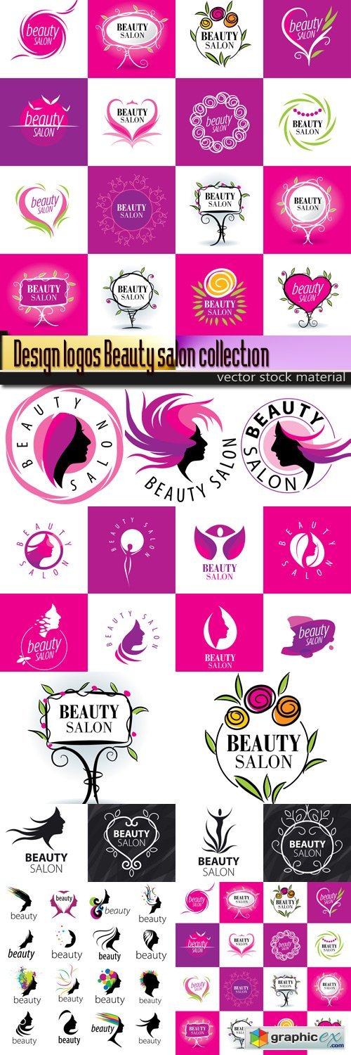 Design logos Beauty salon collection