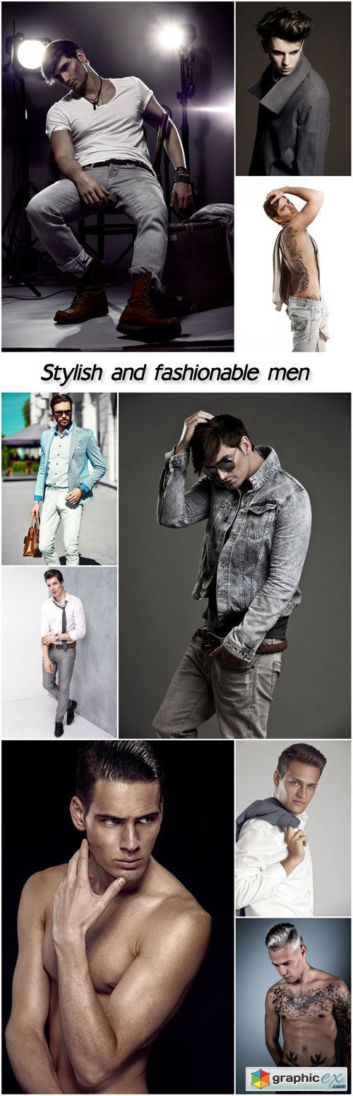Stylish and fashionable men
