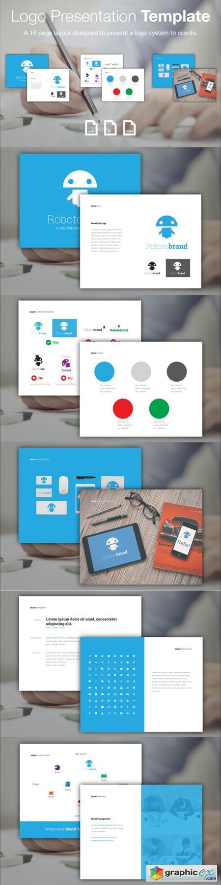 Logo Presentation Template