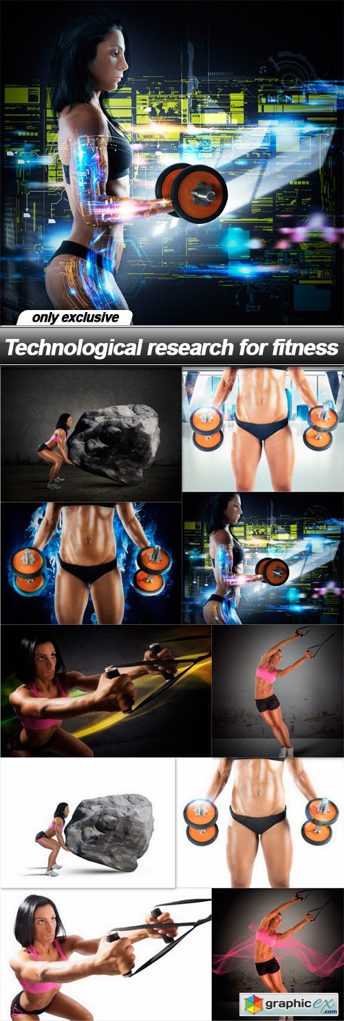 Technological research for fitness - 10 UHQ JPEG