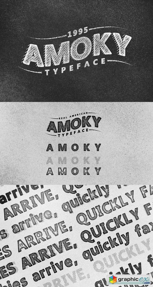Amoky Typeface 