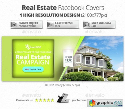 Real Estate Facebook Covers