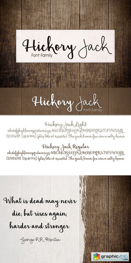 Hickory Jack Font Family 