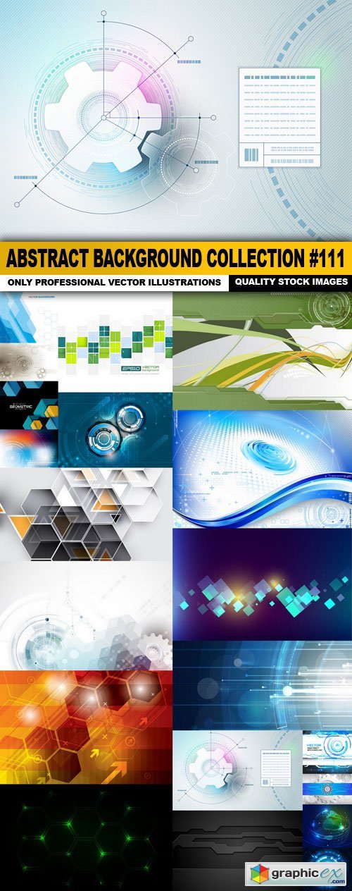 Abstract Background Collection #111 - 20 Vector