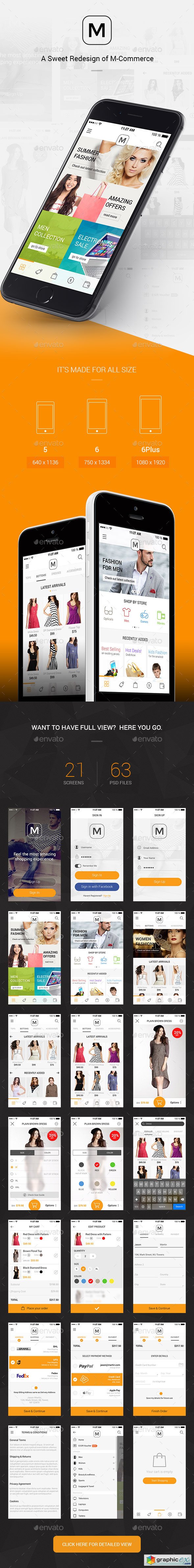 M - A Sweet Redesign Of M-Commerce