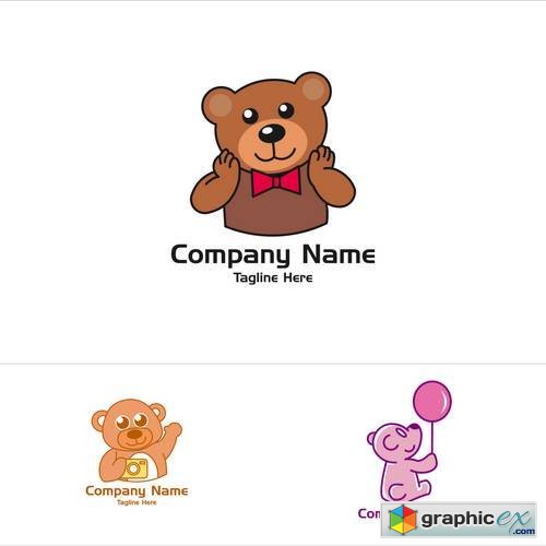 Sweet Teddy Bear Logo