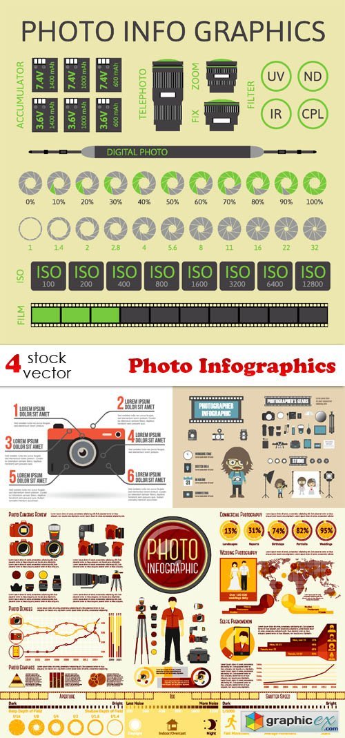 Vectors - Photo Infographics