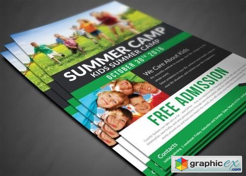 Kids Summer Camp Flyer Templates