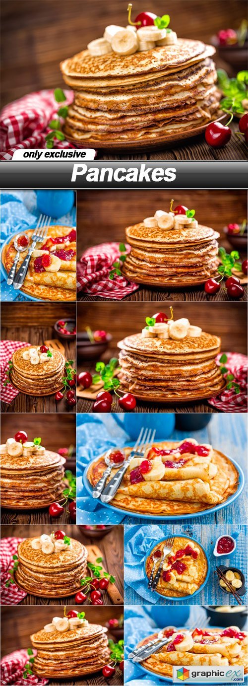 Pancakes - 10 UHQ JPEG