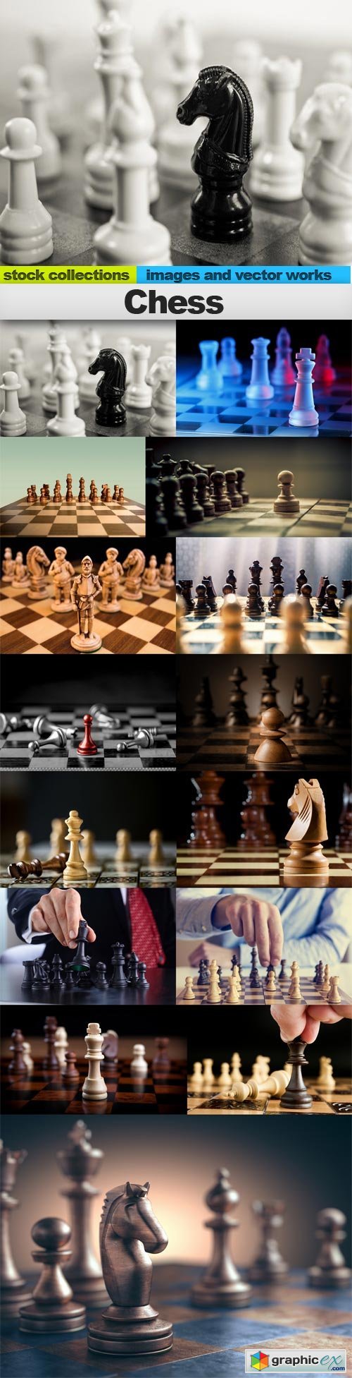 Chess, 15 x UHQ JPEG