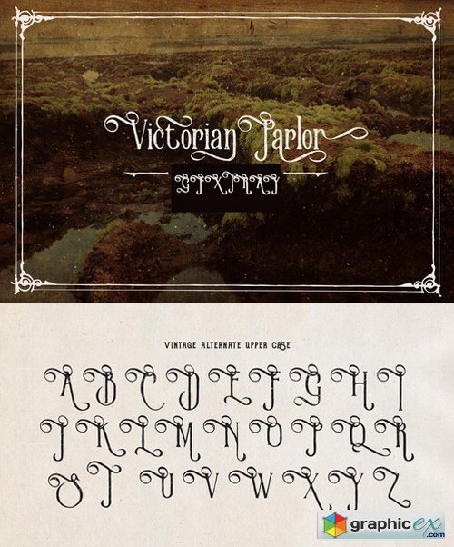Victorian Parlor Font