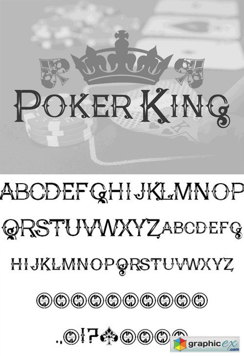 Poker Kings font