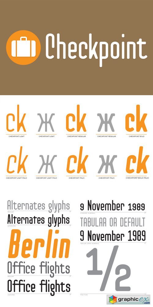 Checkpoint Font Family