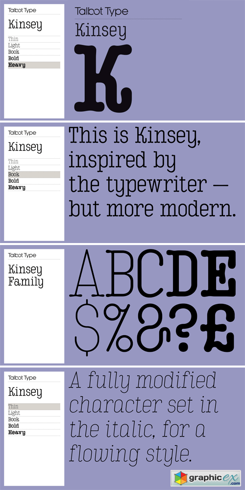 Kinsey Font Family