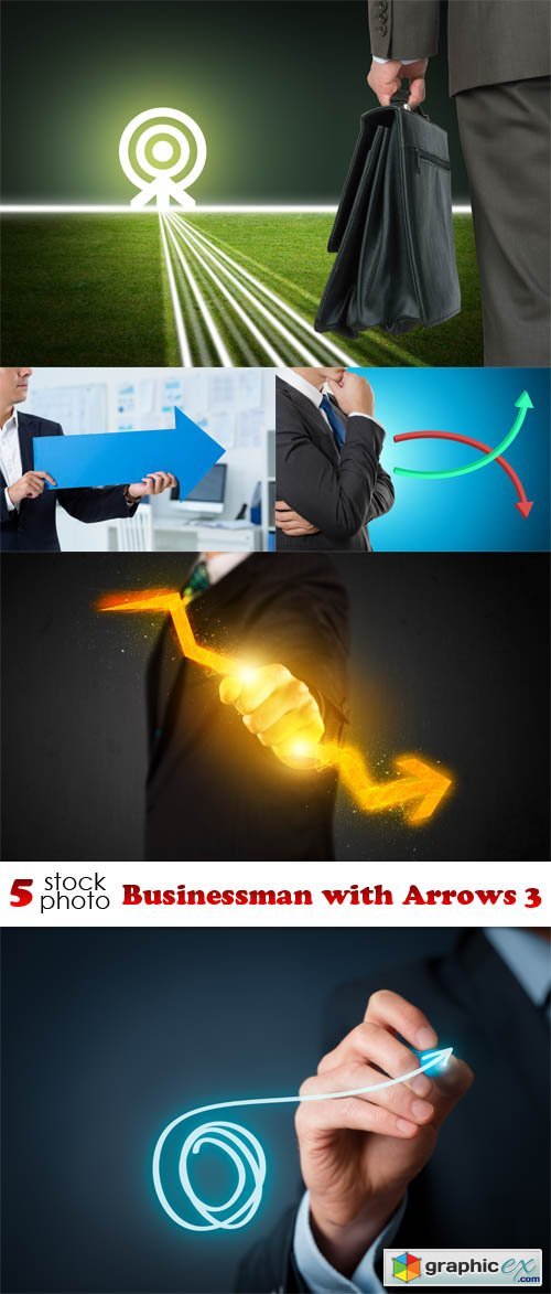Photos - Businessman with Arrows 3