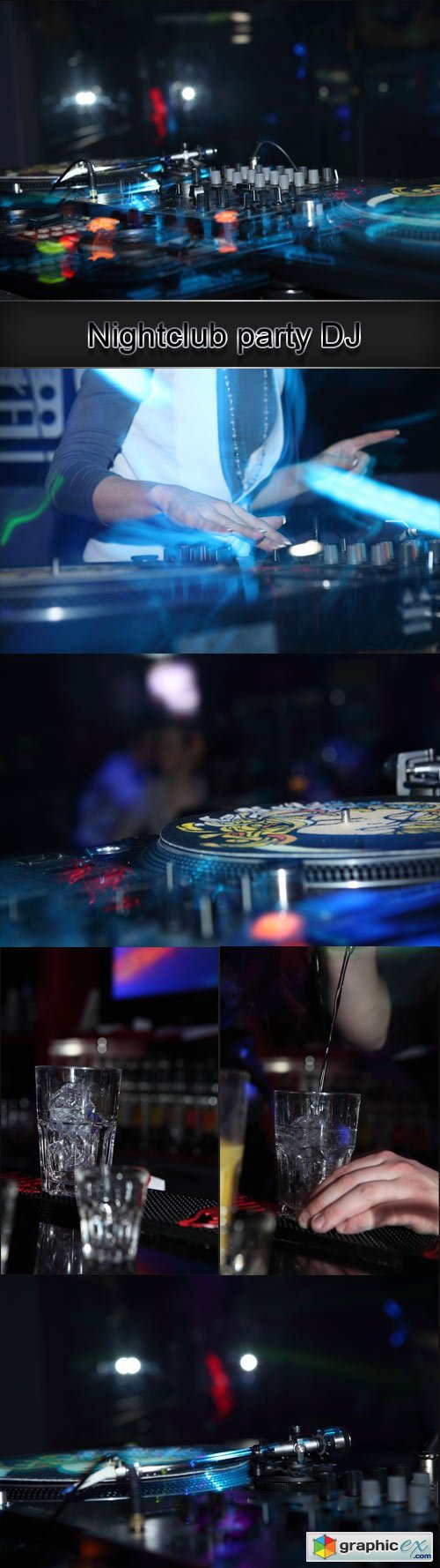 Nightclub party DJ