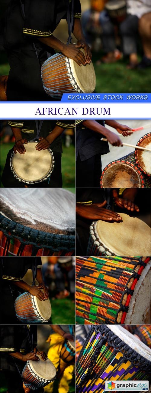 African drum 8X JPEG