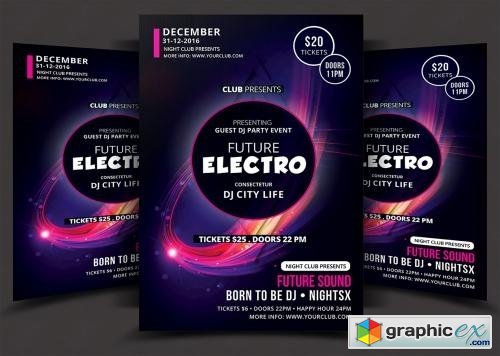 Electro Music Flyer 577256