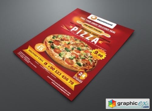 Pizza Flyer A4