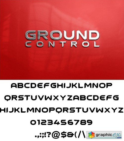 Ground Control Font