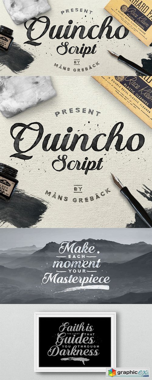 Quincho Script Font