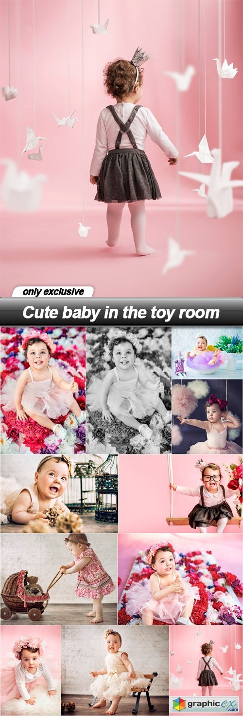 Cute baby in the toy room - 11 UHQ JPEG