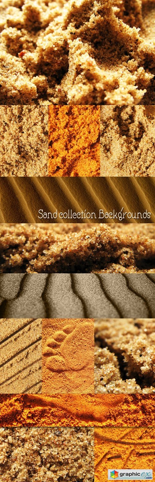 Sand collection Backgrounds