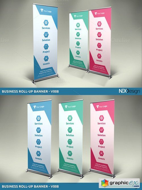 Business Roll-Up Banners - v008