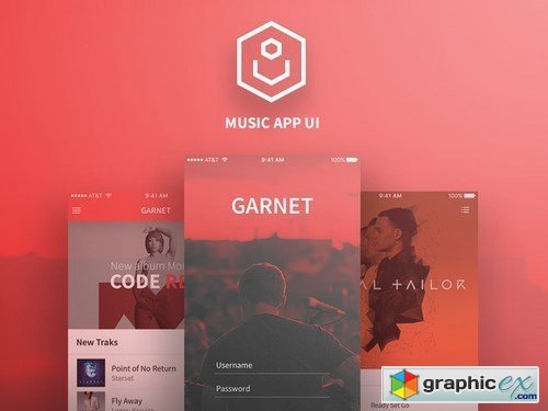 Garnet (Music App Ui)
