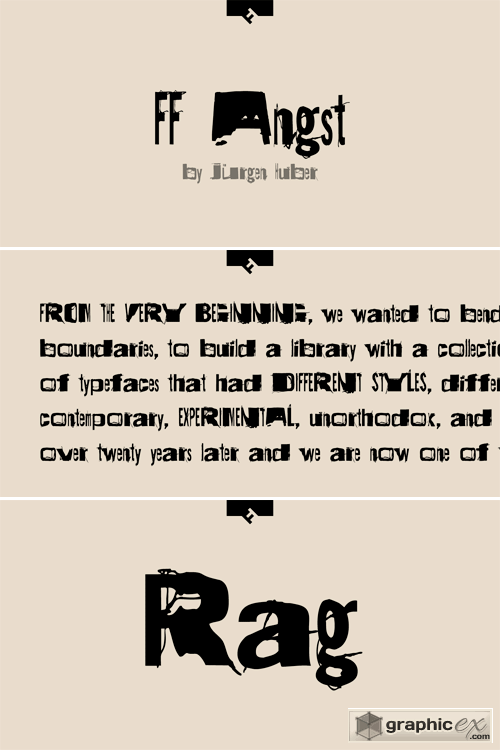 FF Angst Font Family