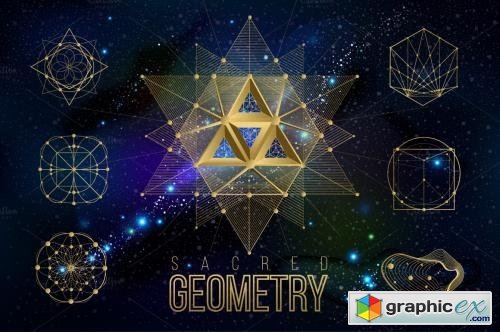 Vector geometry shape 17
