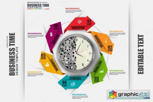 Business Time Infographics