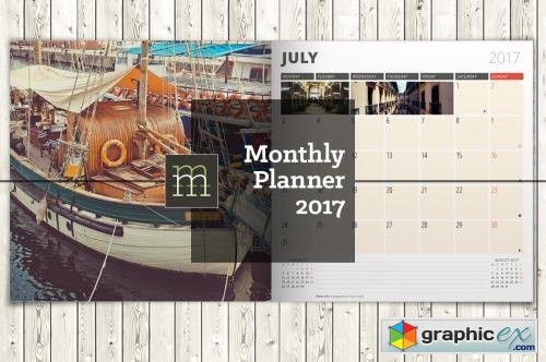 Monthly Planner 2017 (MP07)