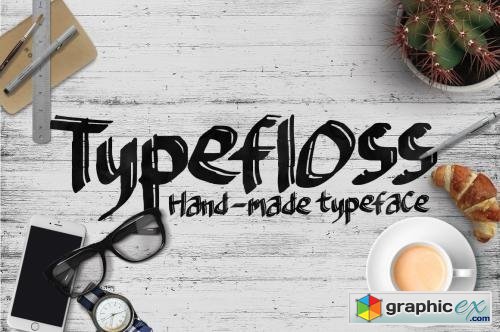 Typefloss Handmade Typeface