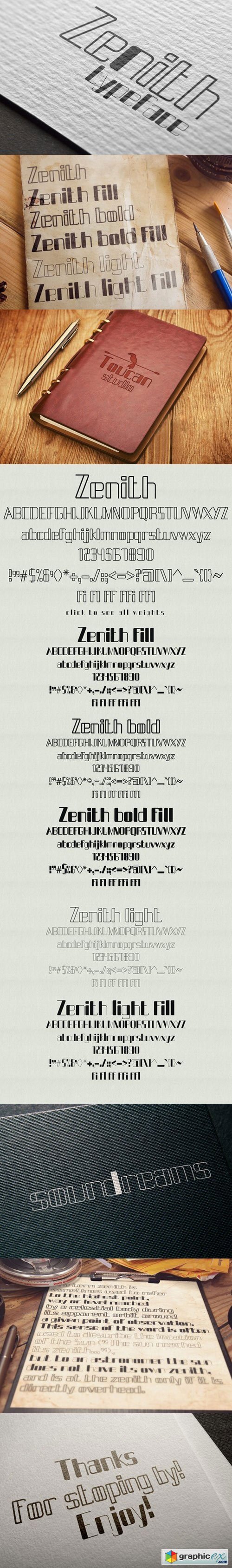 Zenith typeface
