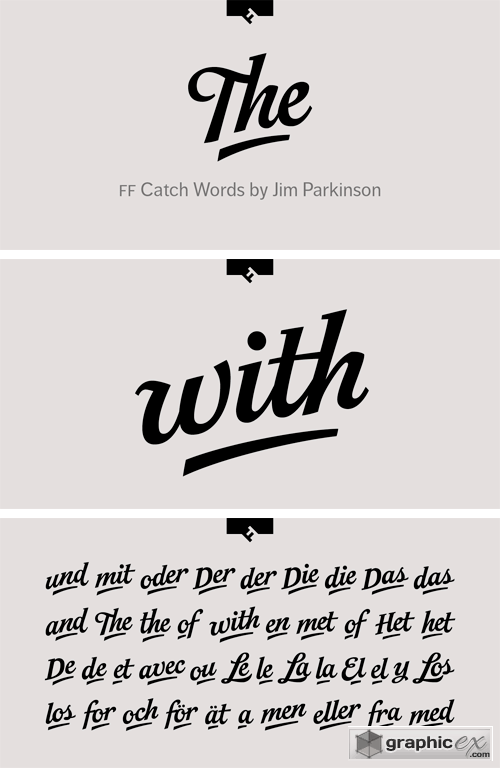 FF Catch Words Font Family