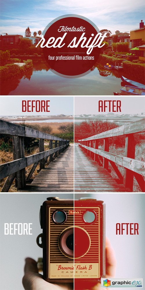 Filmtastic RedShift PS Film Actions