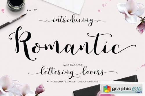 Romantic Script + Intro Price!