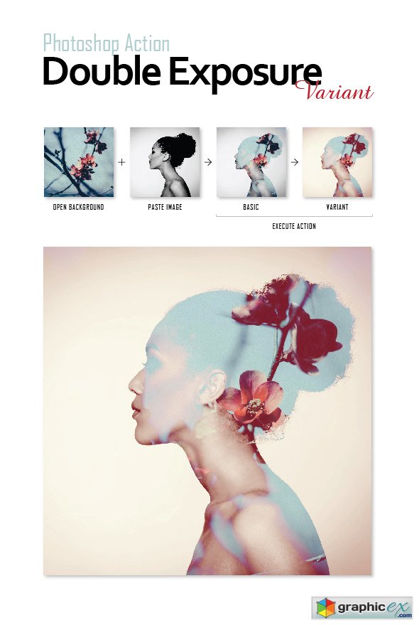 Photoshop Actions Pack - Double Exposure