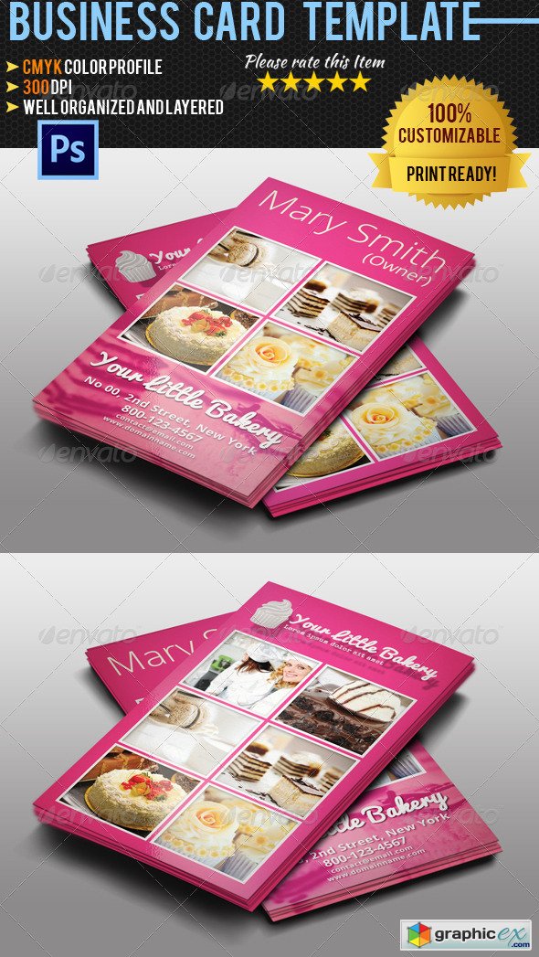 Catering Service Business Card